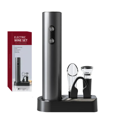 Electric Wine Opener 4in1 Set Effortless Elegance