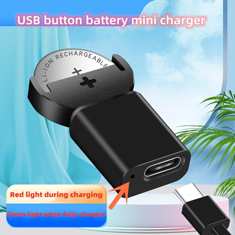 Button Battery Charger Power Up Small Devices